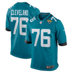 Ezra Cleveland Jacksonville Jaguars Nike  Game Jersey -  Teal