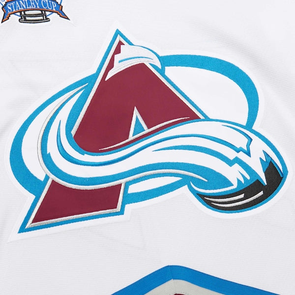 Patrick Roy Colorado Avalanche 2000-01 Power Play Jersey - White