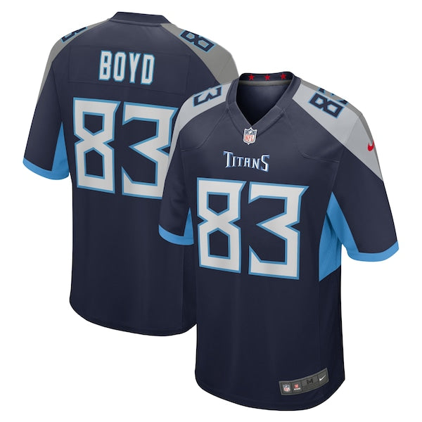 Tyler Boyd Tennessee Titans Nike  Game Jersey -  Navy