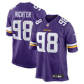 Bo Richter Minnesota Vikings Nike Team Game Jersey -  Purple