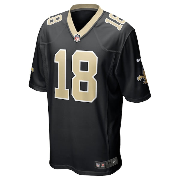 Spencer Rattler New Orleans Saints Nike  Game Jersey -  Black