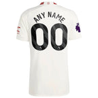 Manchester United adidas 2023/24 Third Authentic Custom Jersey - White