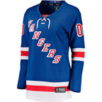 Women's New York Rangers Fanatics Home Breakaway Custom Jersey - Blue
