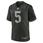 Garrett Wilson New York Jets Nike 2025 Rivalries Collection Game Jersey - Gotham Green