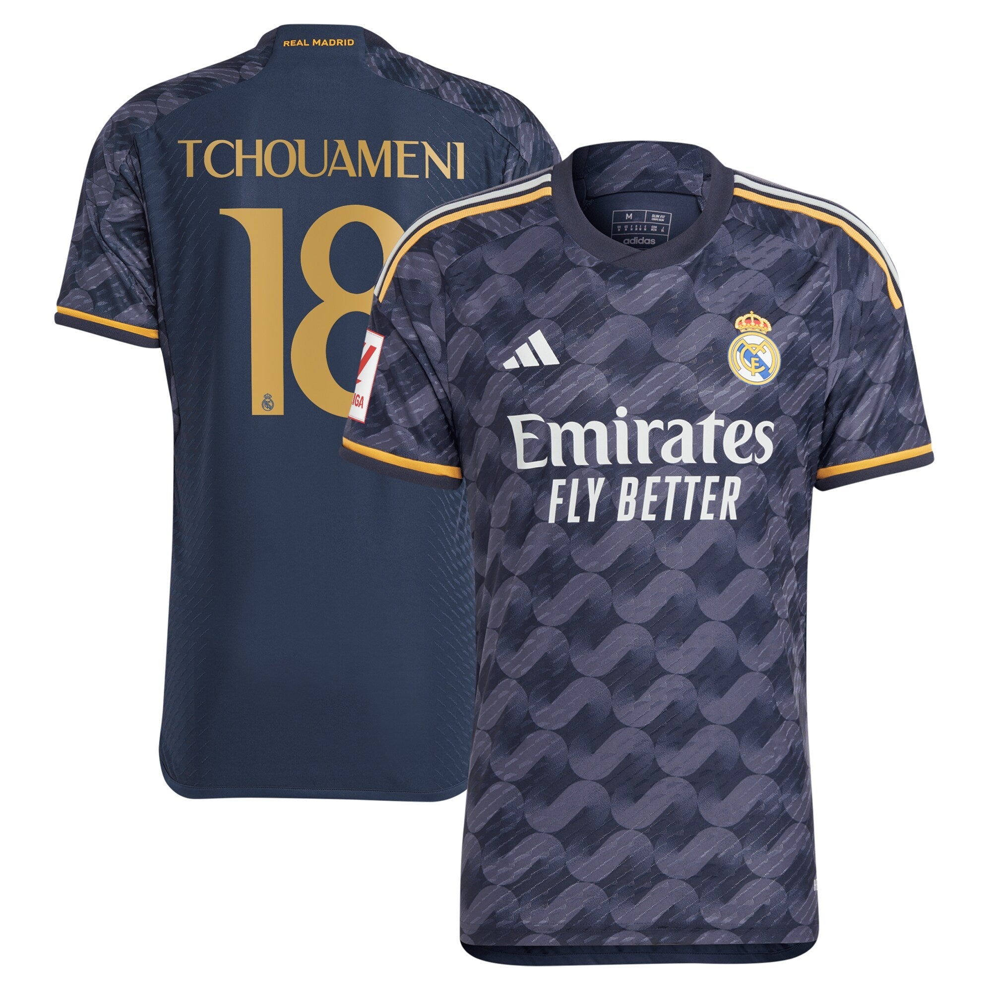 Aurélien Tchouaméni Los Merengues adidas 2023/24 Home Authentic Player Jersey - White/Navy