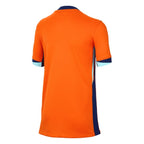 Netherlands National Team Nike Youth 2024 Home Replica Blank Jersey - Orange