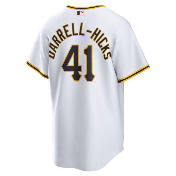 Michael Darrell-Hicks Pittsburgh Pirates Nike Home Replica Jersey - White