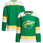 Minnesota Wild adidas 2023/24 Alternate Primegreen Authentic Jersey – Green