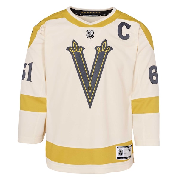 Mark Stone Vegas Golden Knights Preschool 2024 NHL Winter Classic Premier Player Jersey - Cream