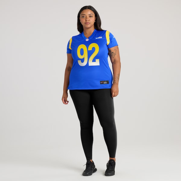 David Olajiga Los Angeles Rams Nike Women's Team Game Jersey -  Royal