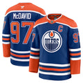 Connor McDavid Edmonton Oilers  Home Premium Jersey - Royal/White