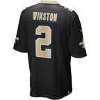 Jameis Winston New Orleans Saints Nike Game Jersey - Black