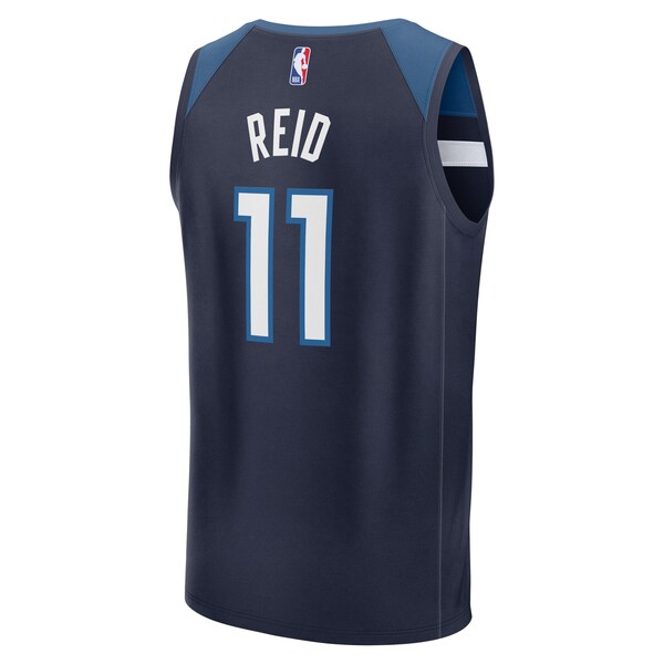 Naz Reid Minnesota Timberwolves  Youth Fast Break Replica Player Jersey - Icon Edition - Navy