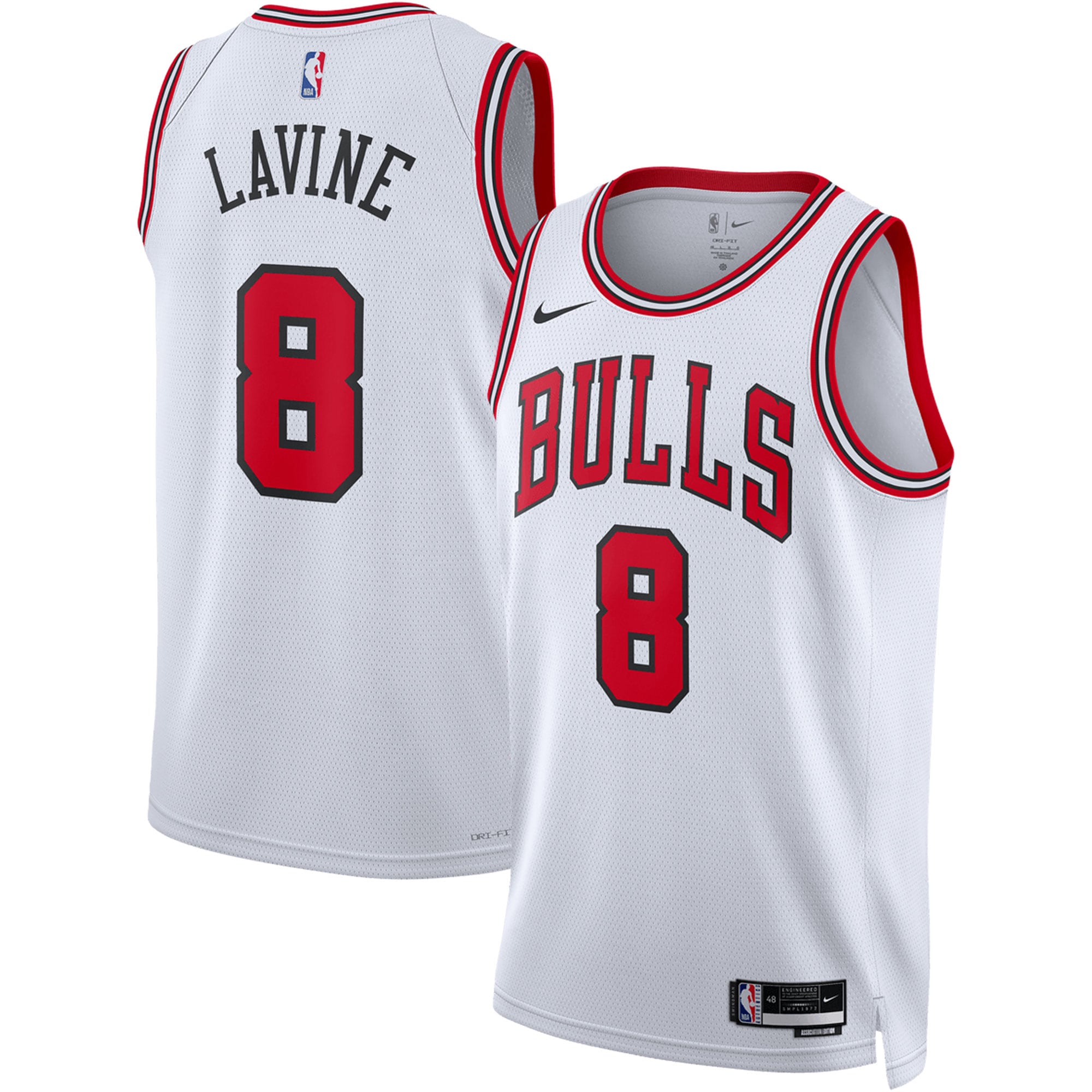 Zach LaVine Chicago Bulls Nike Unisex Swingman Jersey - Icon Edition - Red/White
