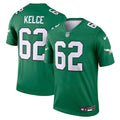 Jason Kelce Philadelphia Eagles Nike Alternate Legend Player Jersey – Kelly Green
