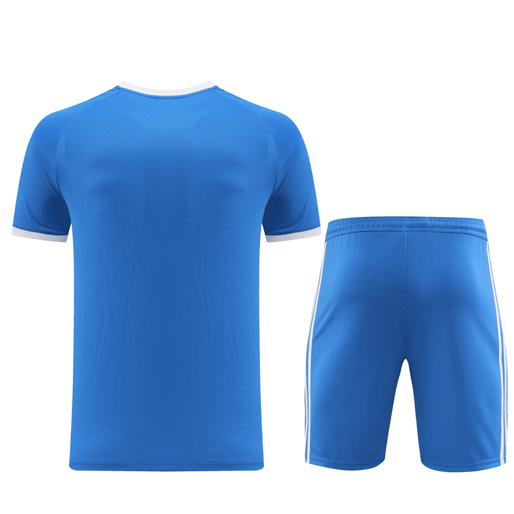 Adidas Short Sleeve Training Jersey Set - AD07- Sky Blue