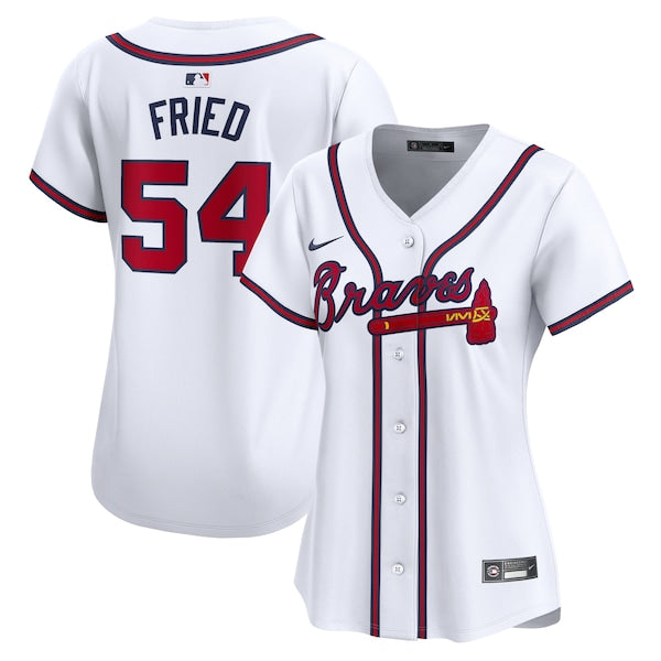 Max Fried Atlanta Braves Nike Women's  Home Limited Player Jersey - White