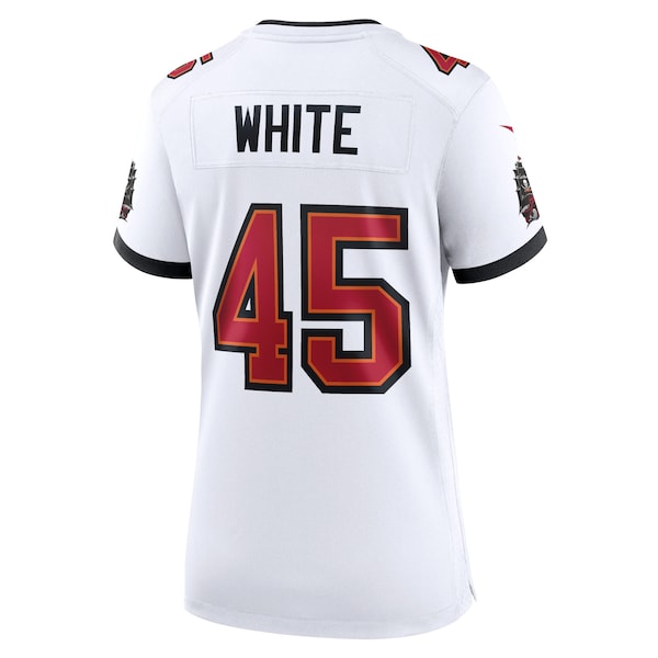 Devin White Tampa Bay Buccaneers Nike Women's Game Jersey - White/Pewter/Red
