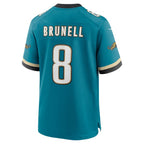Mark Brunell Jacksonville Jaguars Nike Prowler Throwback Retired Player Game Jersey - Teal