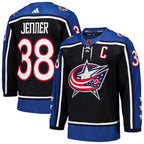 Boone Jenner Columbus Blue Jackets adidas Reverse Retro 2.0 Authentic Player Jersey - Black