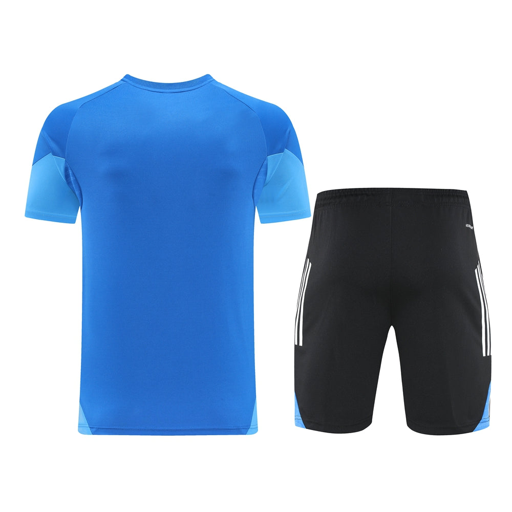 Adidas Short Sleeve Training Jersey Set - AD09- Royal Blue