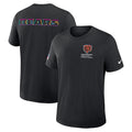 Chicago Bears Nike 2025 NFL Crucial Catch Tri-Blend Dri-FIT T-Shirt - Black