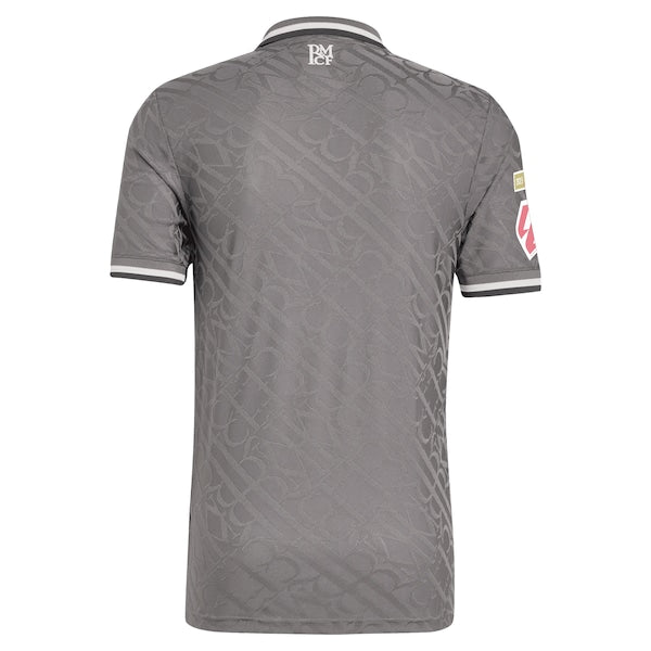 Los Merengues adidas Originals 2024/25 Third Authentic Jersey - Charcoal