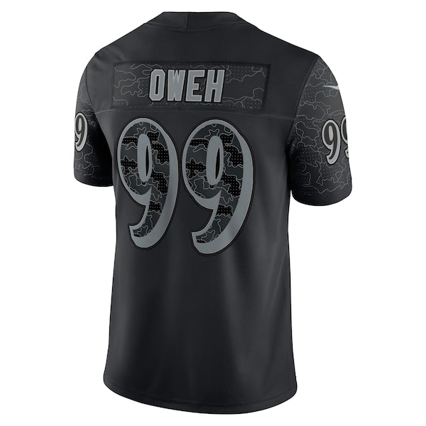 Odafe Oweh Baltimore Ravens Nike RFLCTV Limited Jersey - Black