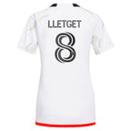 Sebastian Lletget FC Dallas adidas Women's 2024 Burn Baby Burn Replica Player Jersey – White