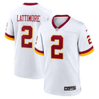 Marshon Lattimore Washington Commanders Nike Game Super Bowl Era Jersey - White