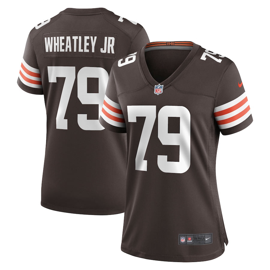 Tyrone Wheatley Cleveland Browns Nike Women's Team Game Jersey - Brown