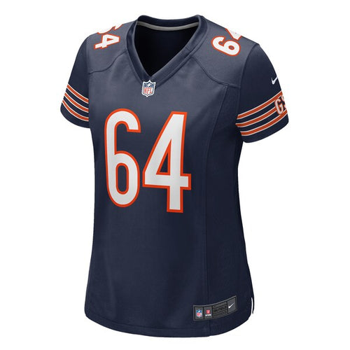 Nate Davis Chicago Bears Nike Women's  Game Jersey -  Navy
