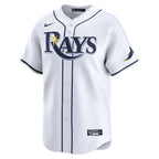 Josh Lowe Tampa Bay Rays Nike Home Limited Player Jersey - White