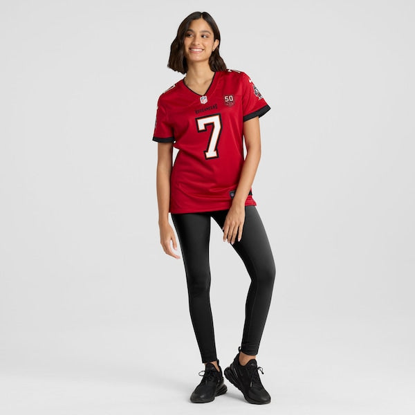 Bucky Irving Tampa Bay Buccaneers Nike Women's 50th Season Team Game Jersey - Red/White/Creamsicle