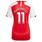 Gabriel Martinelli Arsenal adidas Women's 2023/24 Home Replica Player Jersey - Red/Green/Yellow