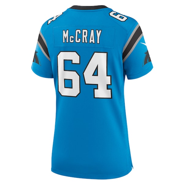 Justin McCray Carolina Panthers Nike Women's Alternate Game Jersey - Blue/Black
