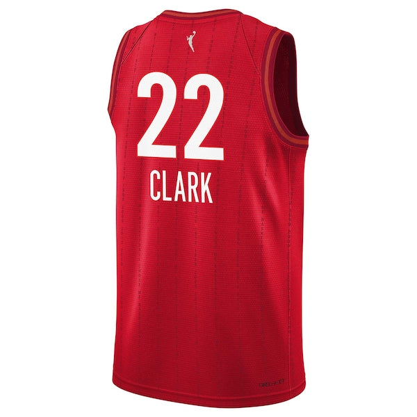 Caitlin Clark Indiana Fever Nike 2024 WNBA Draft Rebel Edition Victory Player Jersey - Red
