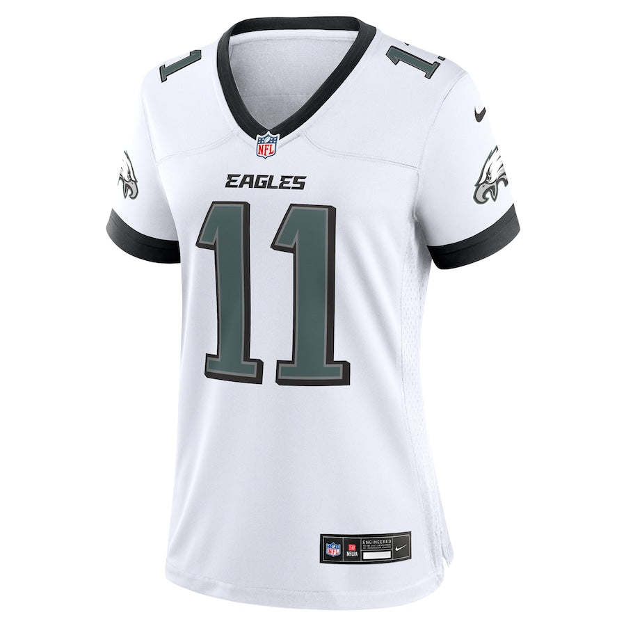 A.J. Brown Philadelphia Eagles Nike Women's Alternate Player Game Jersey - White