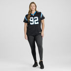 Tershawn Wharton Carolina Panthers Nike Women's Team Game Jersey -  Black