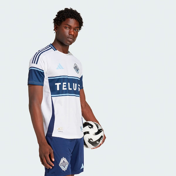 Vancouver Whitecaps FC adidas 2025 The Peak Authentic Jersey - White