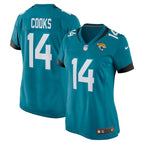 Elijah Cooks Jacksonville Jaguars Nike Women's Team Game Jersey -  Teal