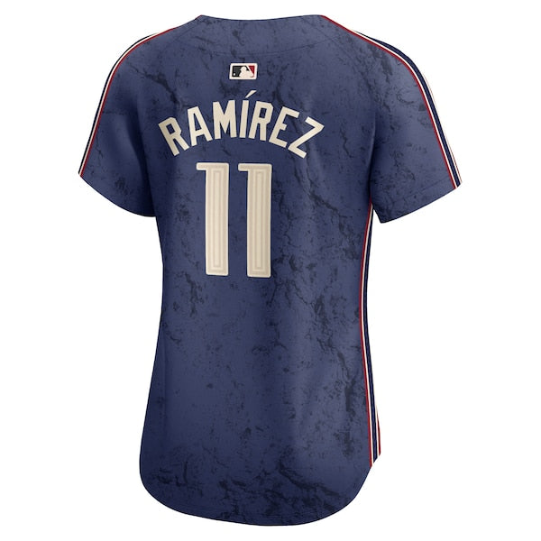 José Ramírez Cleveland Guardians Nike Women's 2024 City Connect Limited Jersey - Navy