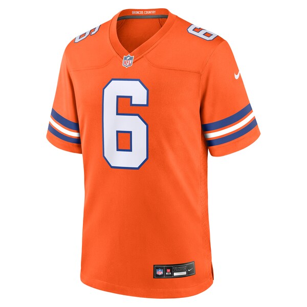 P.J. Locke III Denver Broncos Nike Mile High Collection 1977 Throwback Player Game Jersey - Orange