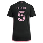 Sergio Busquets Inter Miami CF adidas Women's 2024 La Noche Replica Player Jersey - Black