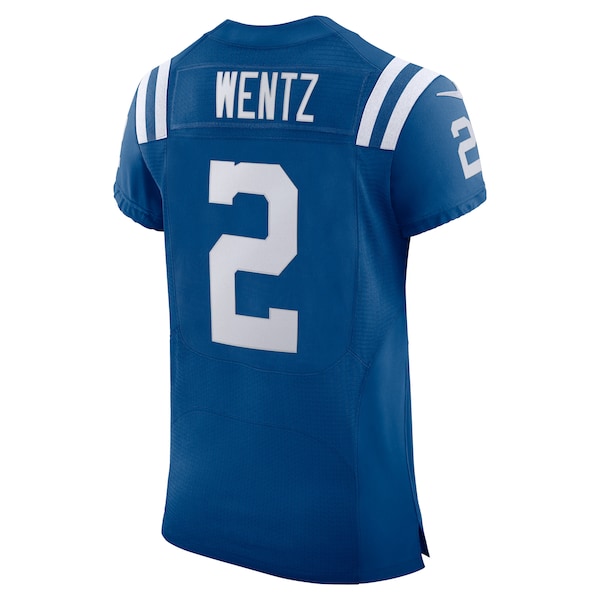 Carson Wentz Indianapolis Colts Nike Vapor Elite Player Jersey - Royal