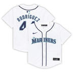 Julio Rodríguez Seattle Mariners Nike Preschool Home Game Jersey - White