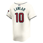 Jordan Lawlar Arizona Diamondbacks Nike Home Limited Player Jersey - White