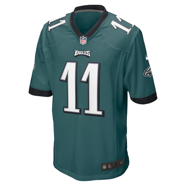 A.J. Brown Philadelphia Eagles Nike Player Game Jersey - Midnight Green/White