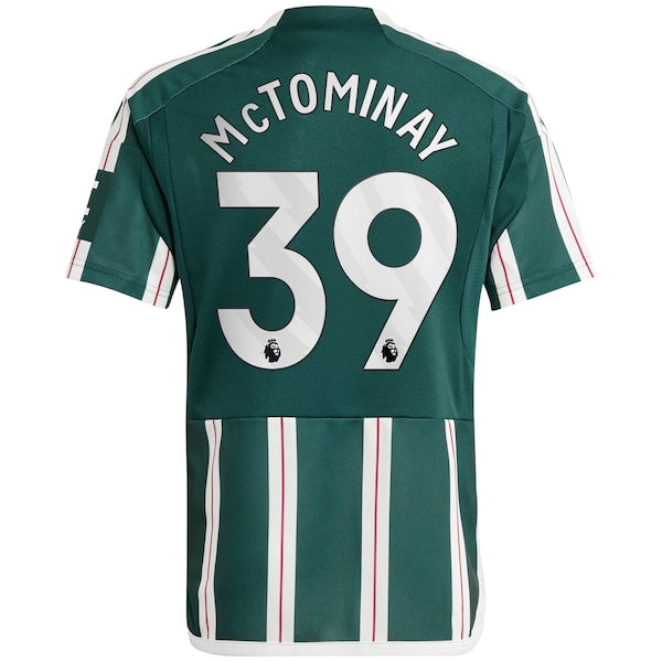 Scott McTominay Manchester United adidas Youth 2023/24 Away Replica Player Jersey - Green