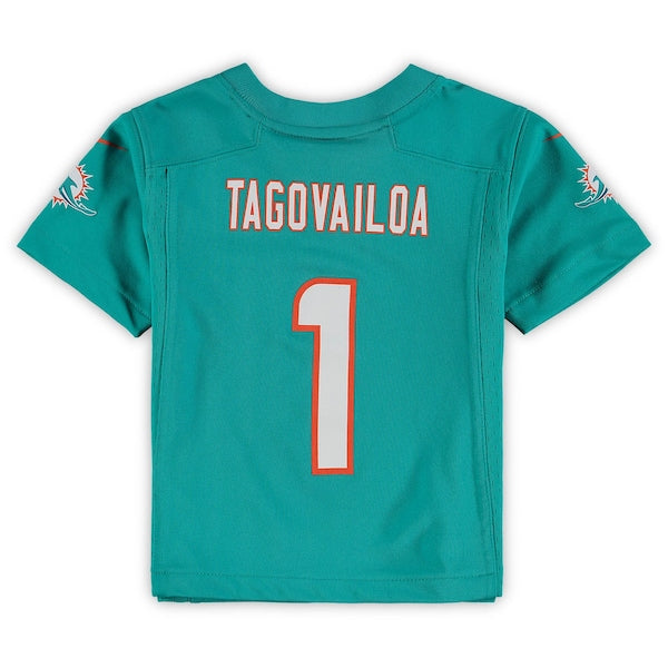 Tua Tagovailoa Miami Dolphins Nike Toddler Game Jersey - Aqua